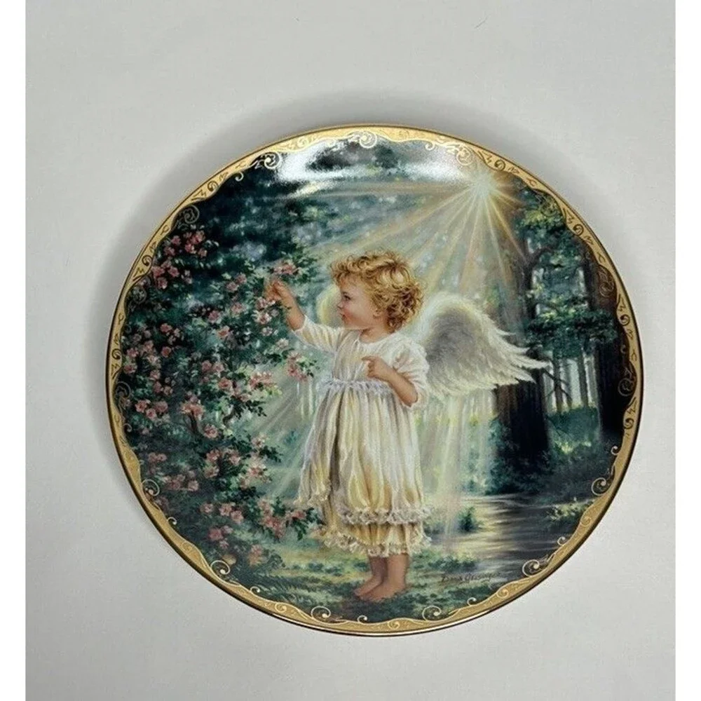 An Angel's Touch Bradford Exchange Angel Plate (1996)